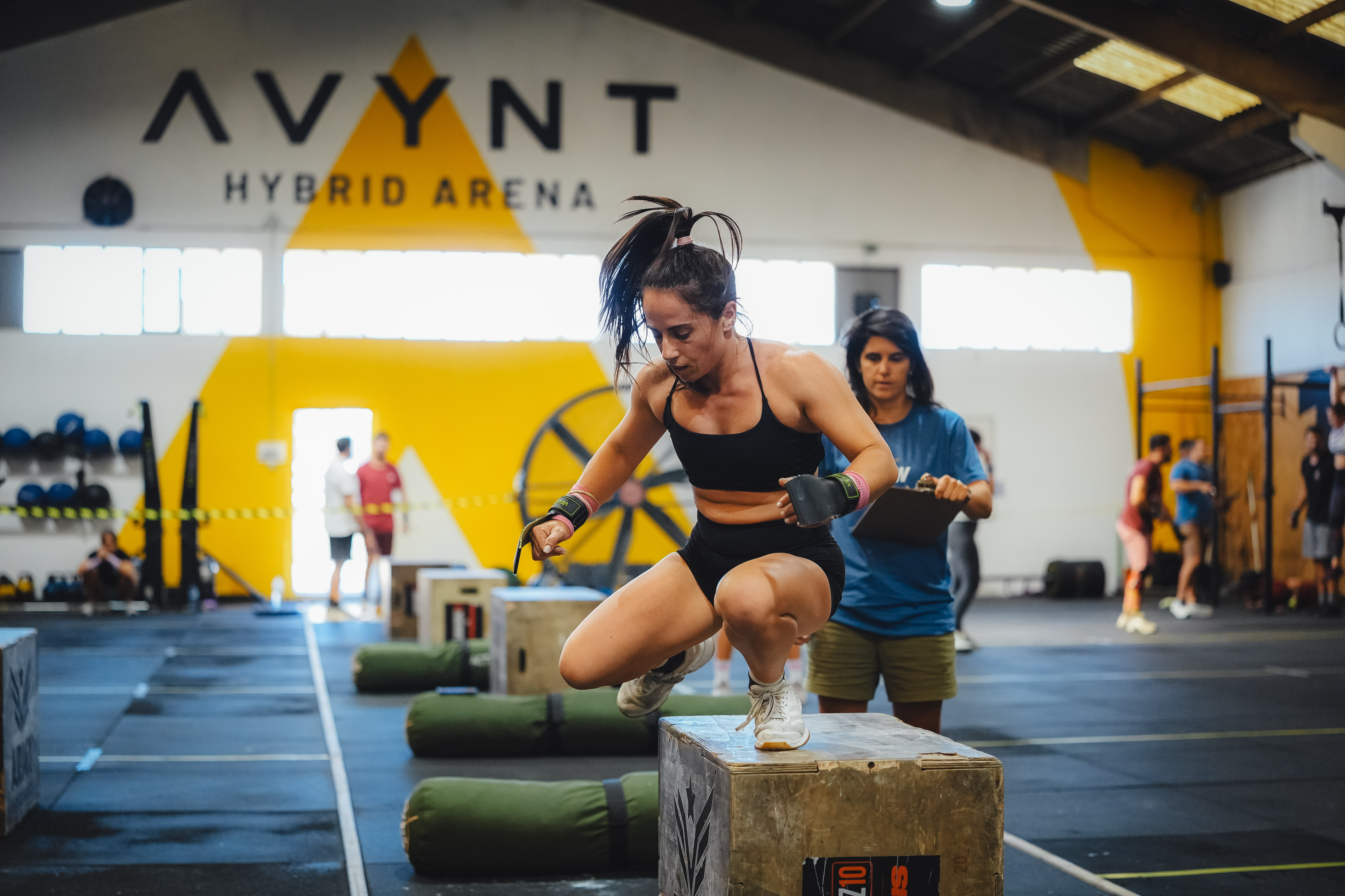 An athlete competes at Fusion Games 2026